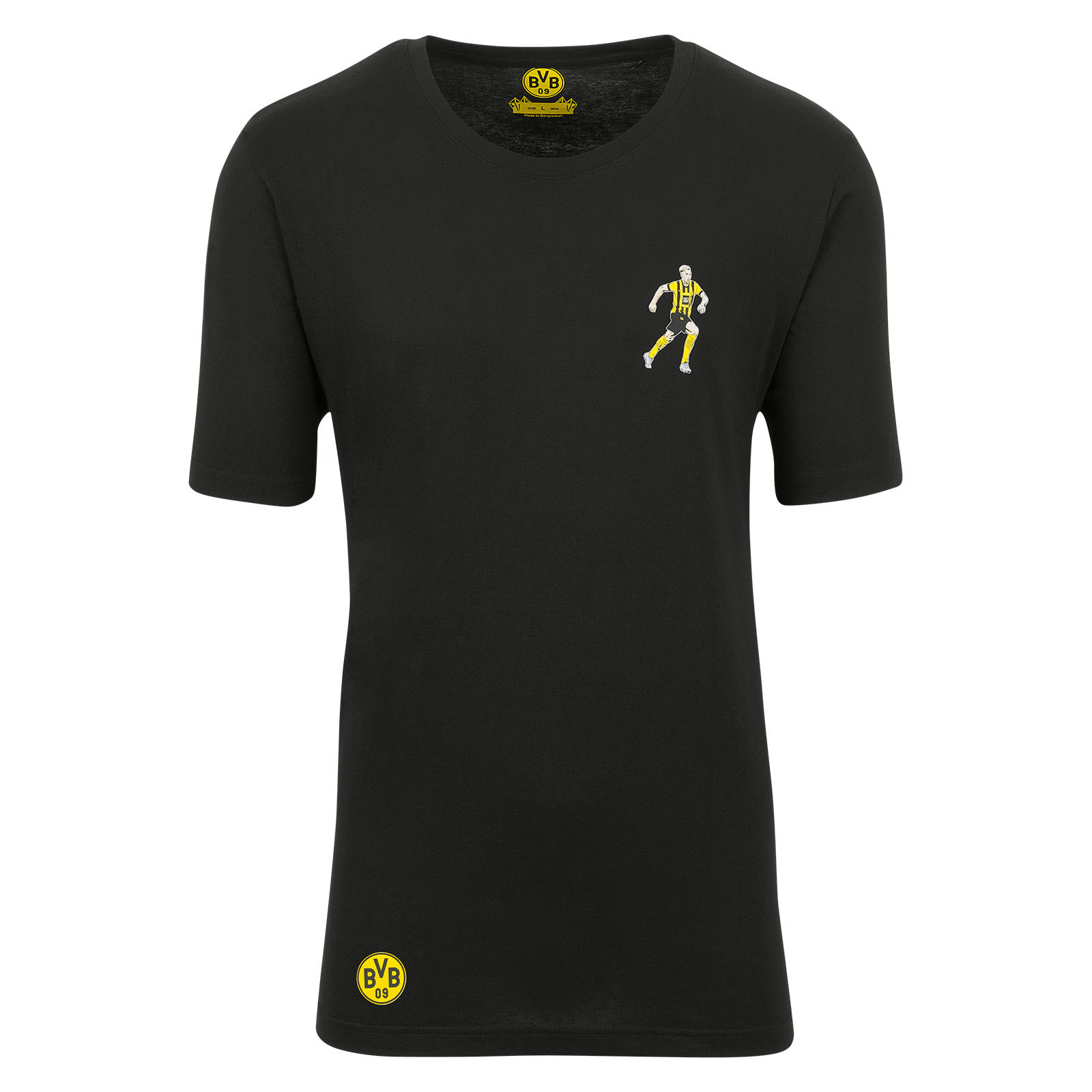 Camiseta BVB Comic Schlotterbeck negra Hombres | Ropa | BVB Onlineshop