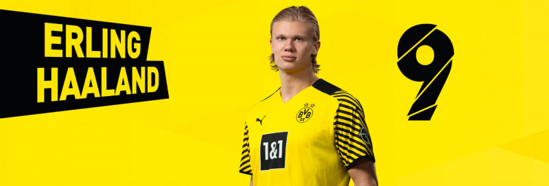 19-20 Borussia Dortmund Heimspiel Haaland Trikots 