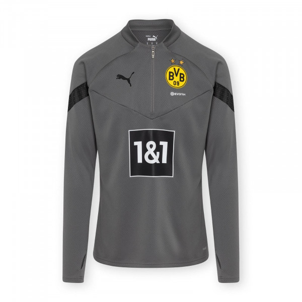 BVB Training-Zip-Shirt 22/23 (grey)