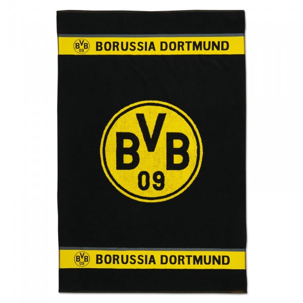 BVB Bath Towel with Emblem 100 x 150 cm