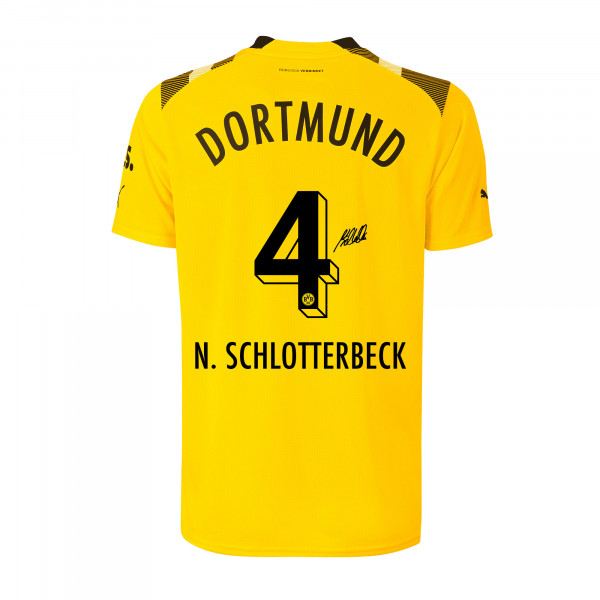 BVB Cup Jersey Schlotterbeck signed