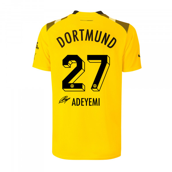 BVB Cup Jersey Adeyemi signed