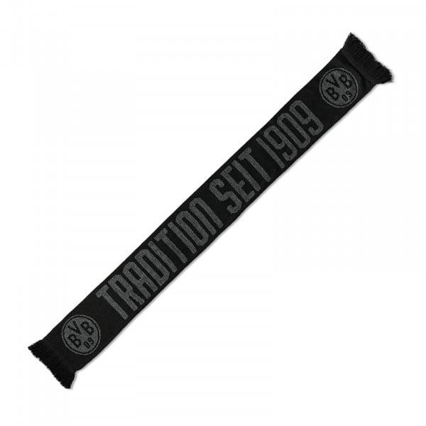 BVB scarf "Black on black"