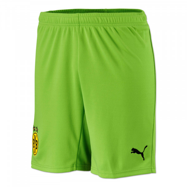BVB Goalkeeper Shorts 21/22 (Green) for Kids