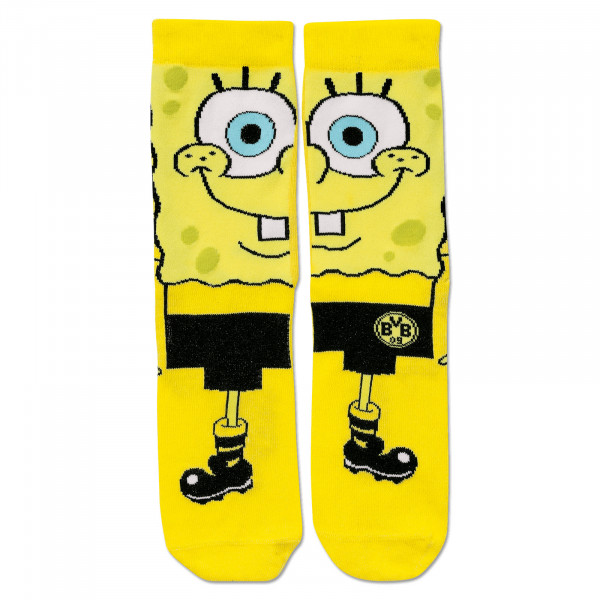 BVB SpongeBob socks for children yellow